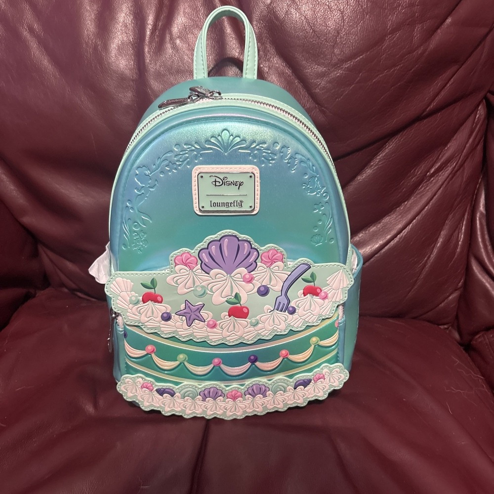 Loungefly Disney The Little Mermaid Ariel Cake Mini Backpack